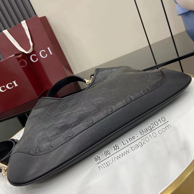 Gucci專櫃古馳最新款Body雙鎖扣手袋大號休閒肩背女包 jh2924型號：834981